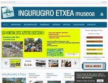 Tablet Screenshot of ingurugiroetxea.org